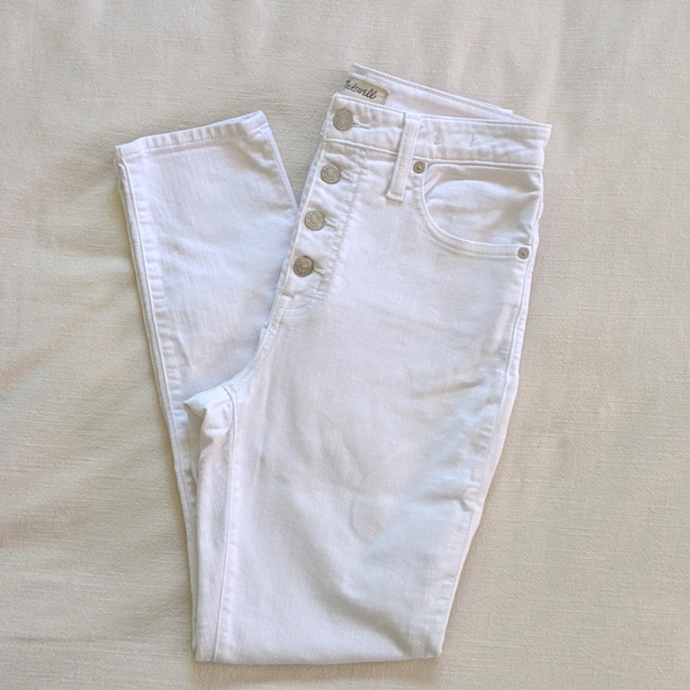 Madewell CURVY high-rise skinny crop
